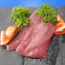 Load image into Gallery viewer, Venison Steak Fillets - 2 per pack  approx 350g