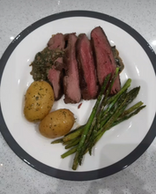 Load image into Gallery viewer, Venison Steak Fillets - 2 per pack  approx 350g