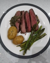 Load image into Gallery viewer, Venison Steak Fillets - 2 per pack  approx 350g
