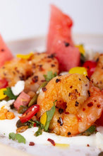 Load image into Gallery viewer, Raw Peeled and Deveined King Prawns - 1kg bag (800g net weight)