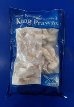 Load image into Gallery viewer, Raw Peeled and Deveined King Prawns - 1kg bag (800g net weight)