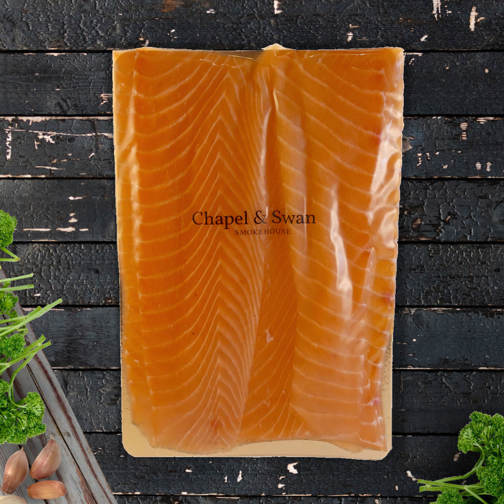 Sliced Oak Smoked Scottish Salmon - medium pack