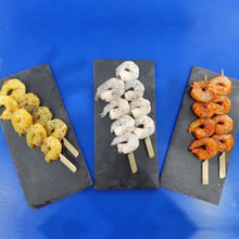 Load image into Gallery viewer, Marinated Prawn Skewer - pack of 4 skewers
