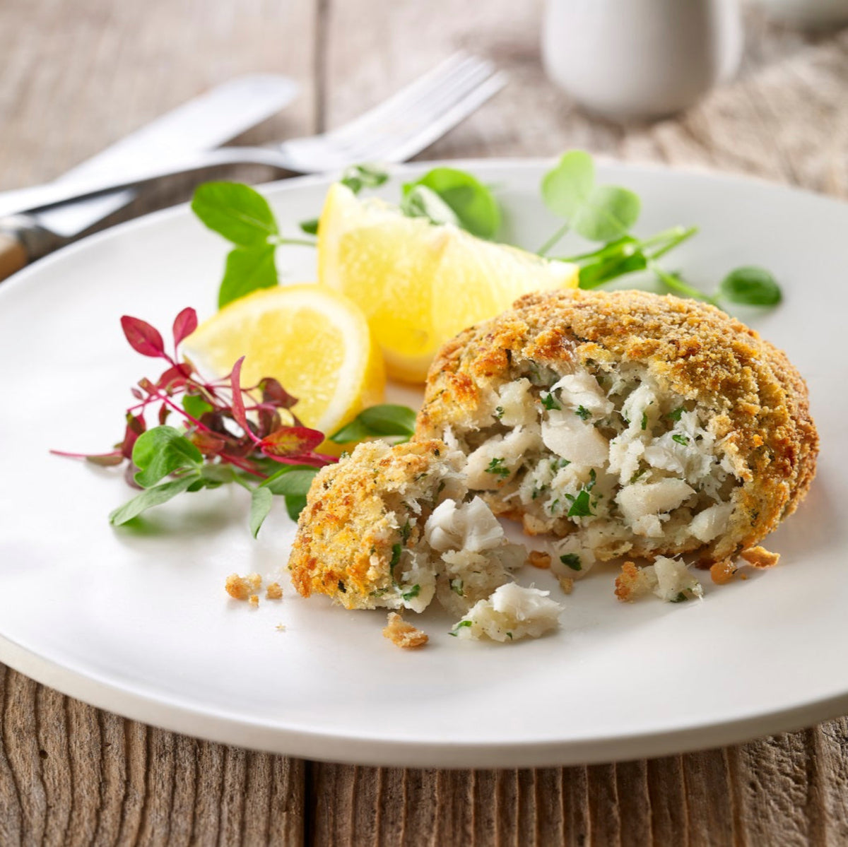 Cod & Parsley Fish Cakes - 2 per pack – Mermaid Seafoods