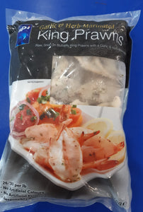 Marinated Butterfly King Prawns - 1kg bag