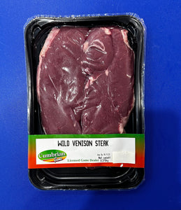 Venison Steak Fillets - 2 per pack  approx 350g