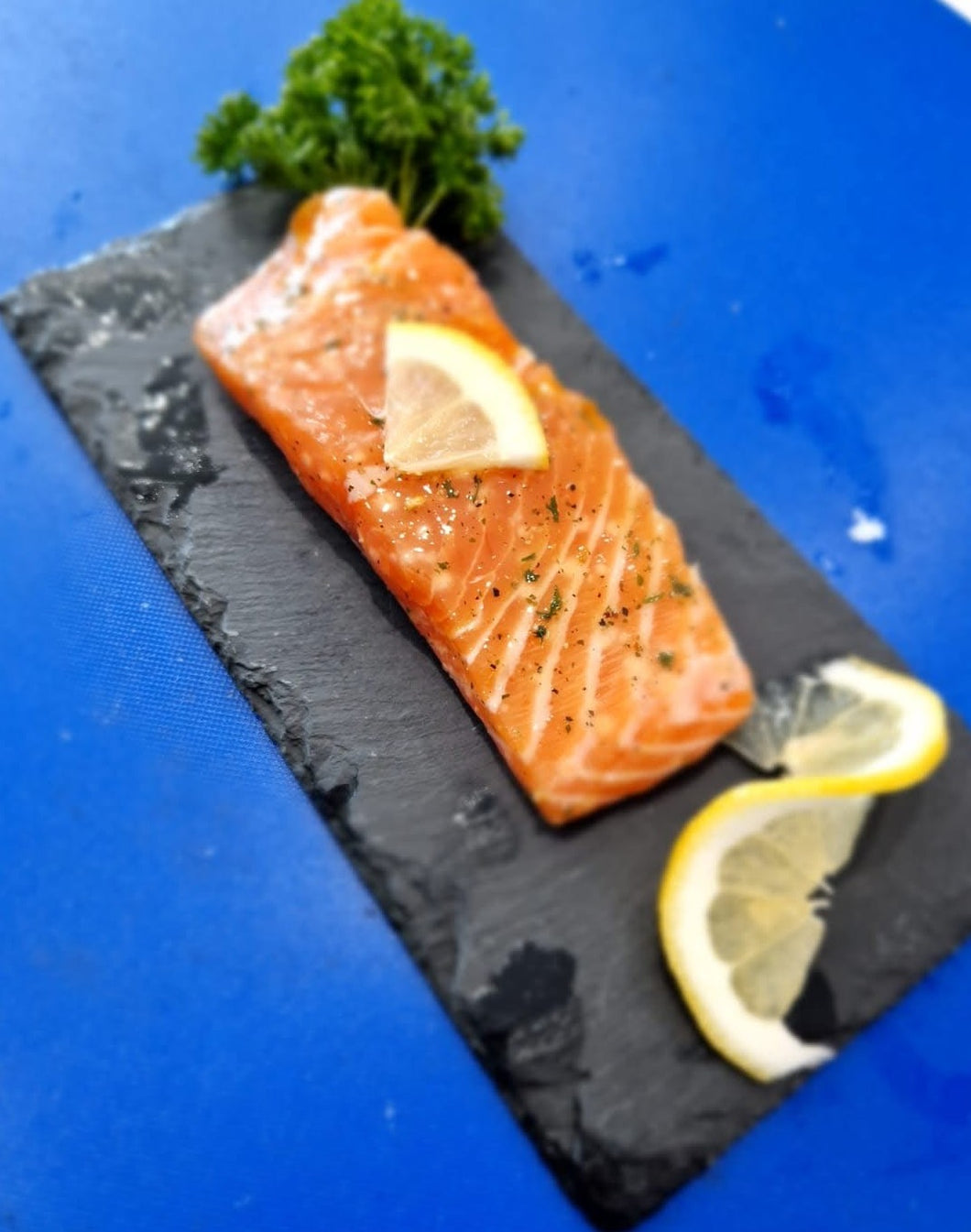 NEW FLAVOUR  Lemon & Green Pepper Salmon - each