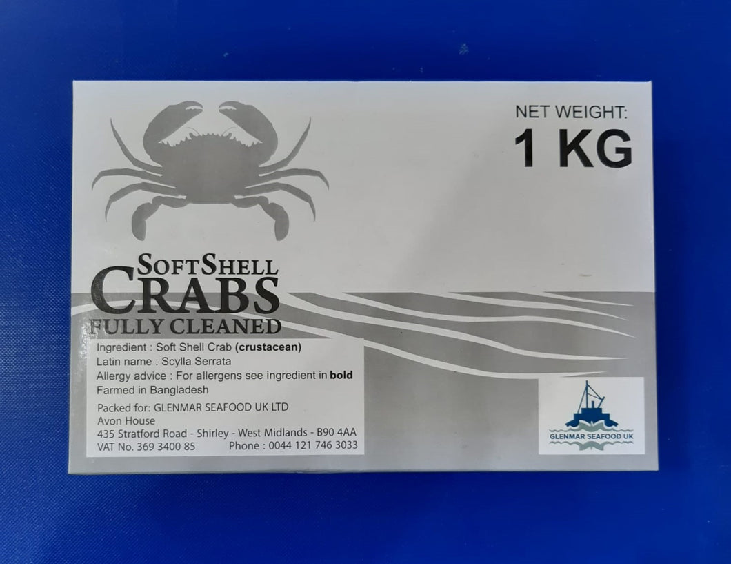 Soft Shell Crabs - 1kg pack