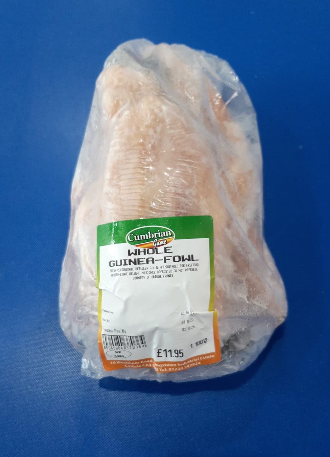 Whole Guinea Fowl - 1 - 1.2 kg