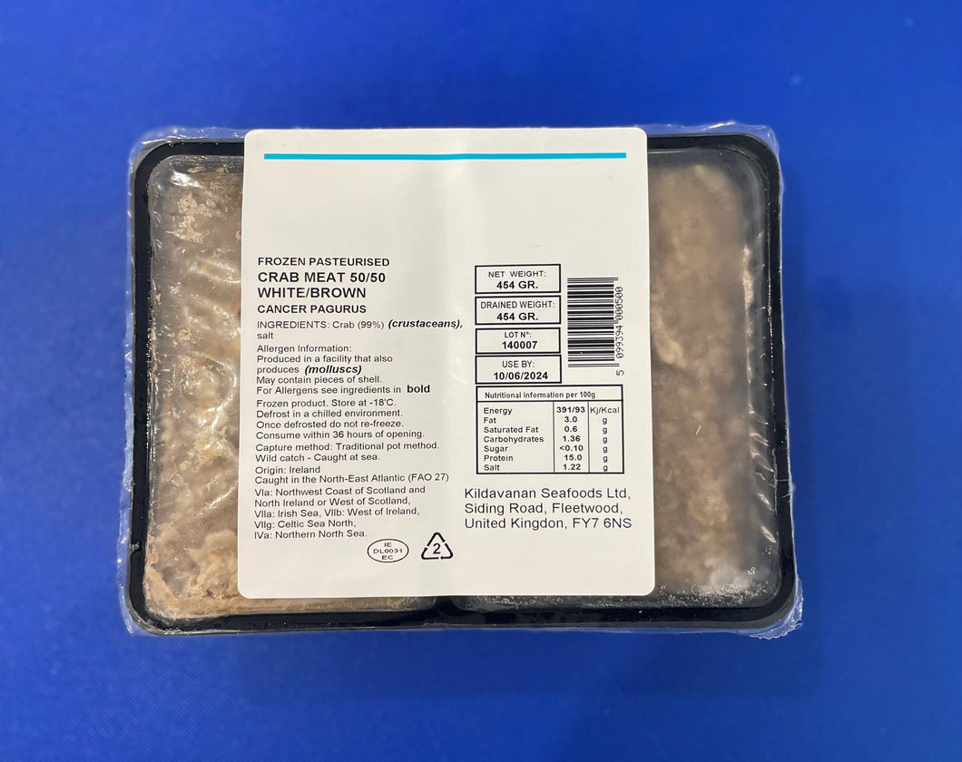 50/50 Frozen Crabmeat - 454g pack