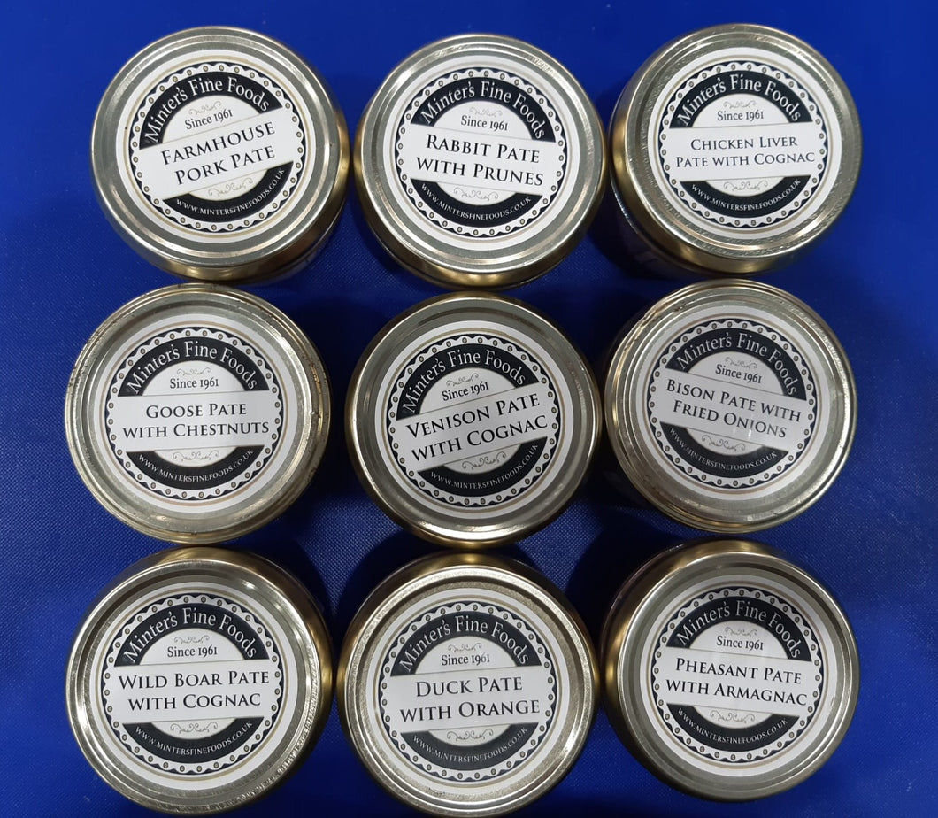 Minter's Pate - various flavours - 180g
