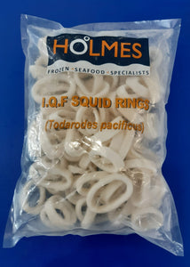 Plain Squid Rings - 1kg pack