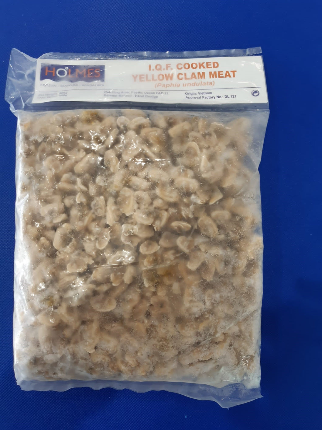 Frozen Yellow Clam Meat - 1kg pack